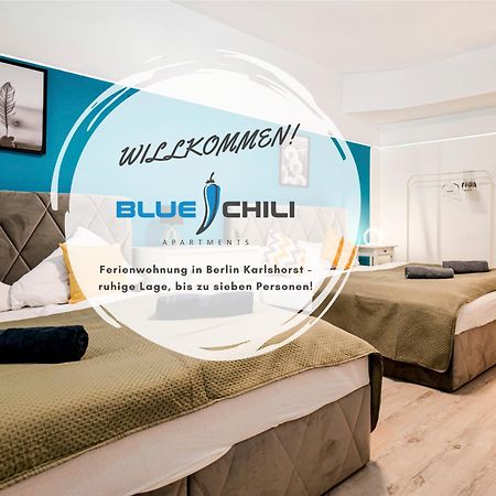 Blue Chili 31 - Stadtwohnung Fuer 7 - Modern Zentral Karlshorst Wlan Berlim Exterior foto